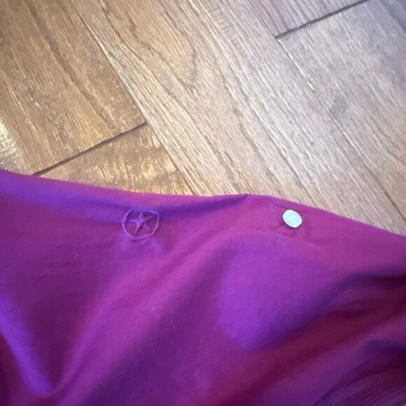 Converse one star burgundy cotton button down large - Picture 9 of 10